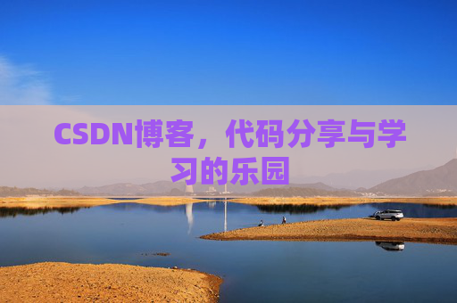 CSDN博客，代码分享与学习的乐园